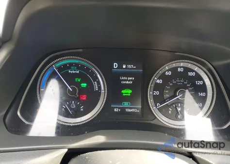 2021 Hyundai Sonata Hybrid Blue from USA, damaged, VIN KMHL24JJXMA017986